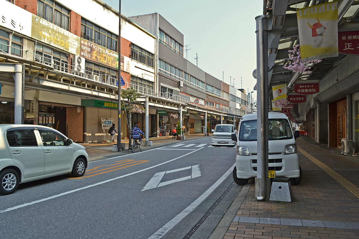 Ginza Street in Hikone